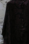 Geoffrey B. Small shirt GRS08 black coffee print 22